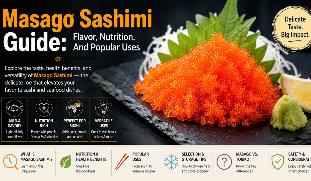 masago sashimi​