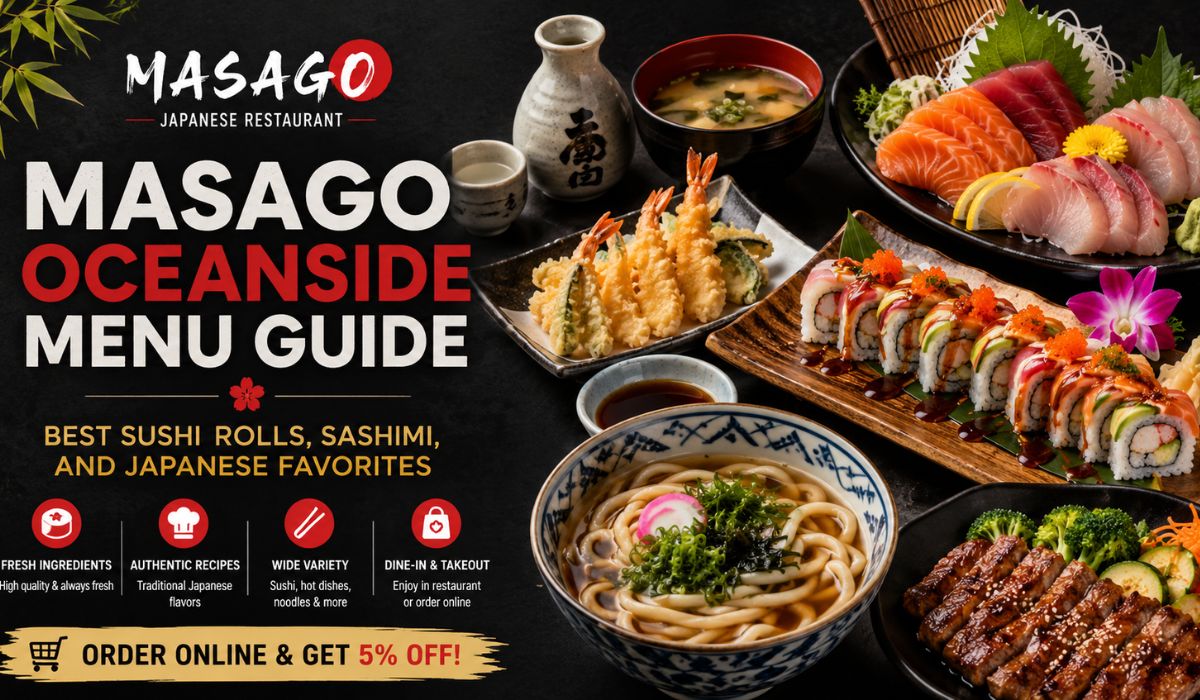 masago oceanside menu​