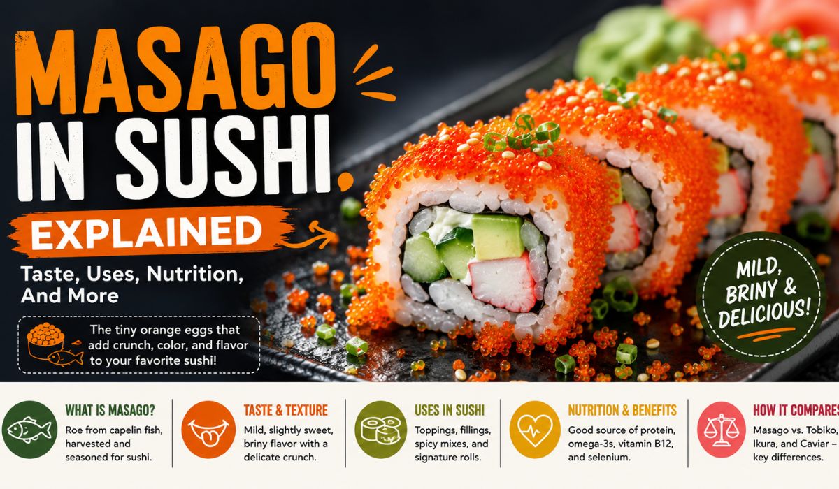 masago in sushi​
